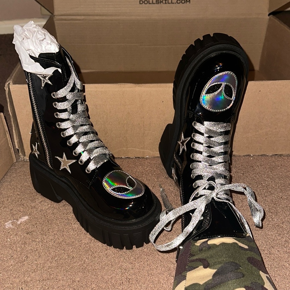 Space combat boots
